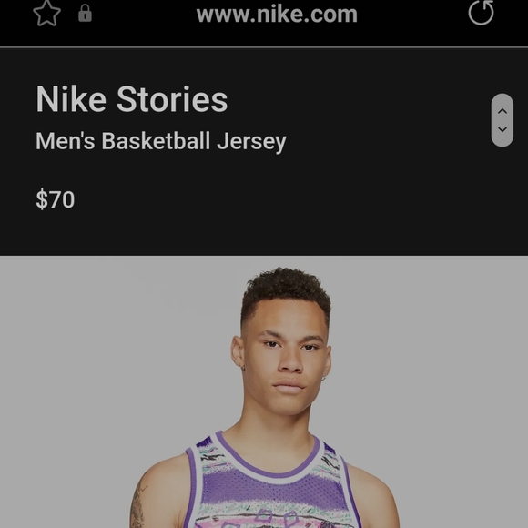 NEW Nike Stories Dri-fit Jersey! - Picture 4 of 10